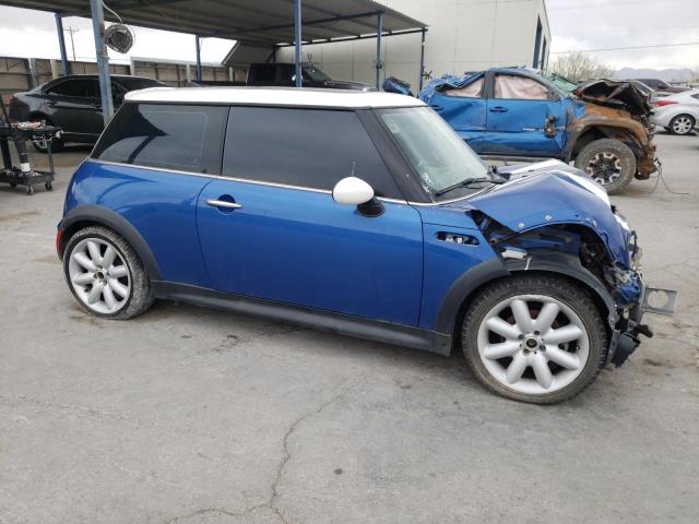 WMWRE33506TL19095 - 2006 MINI COOPER S BLUE photo 4