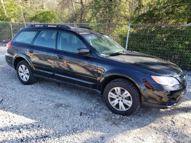 4S4BP60CX86345624 - 2008 SUBARU OUTBACK BLACK photo 4