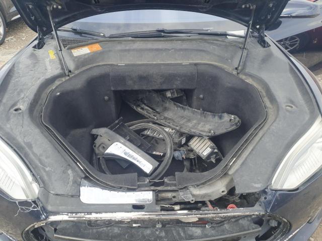 5YJSA1DP0CFP02909 - 2012 TESLA MODEL S BLUE photo 11