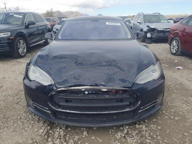 5YJSA1DP0CFP02909 - 2012 TESLA MODEL S BLUE photo 5