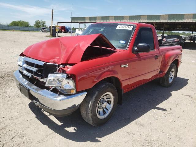 1FTYR10V9XPA89417 - 1999 FORD RANGER RED photo 1