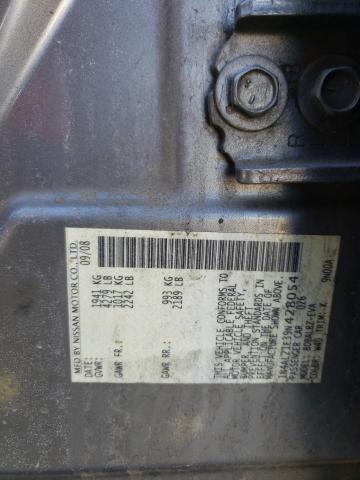 1N4AL21E39N428054 - 2009 NISSAN ALTIMA 2.5 SILVER photo 12