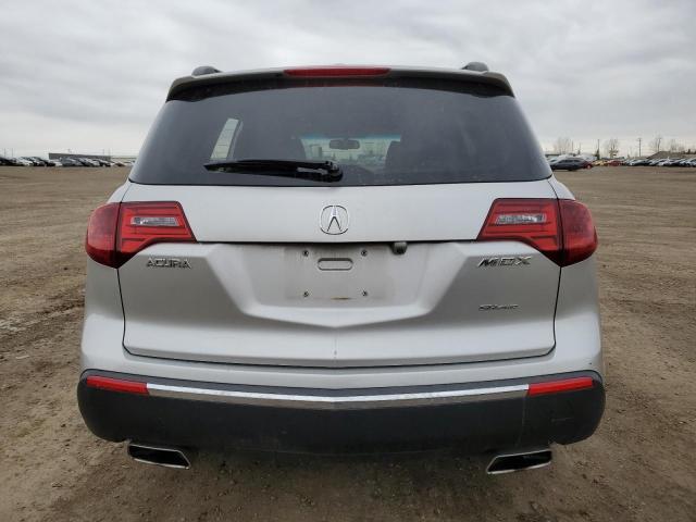 2HNYD2H63CH004257 - 2012 ACURA MDX ADVANCE SILVER photo 6