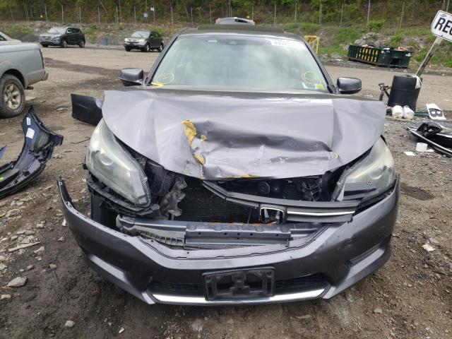 1HGCR2F80FA096258 - 2015 HONDA ACCORD EXL SILVER photo 5