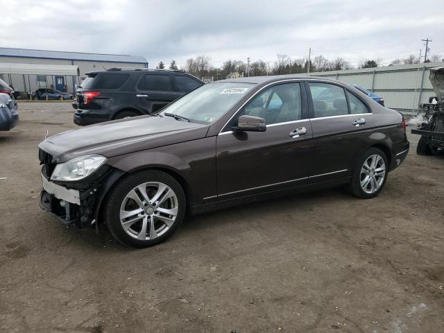 WDDGF8AB8DR290426 - 2013 MERCEDES-BENZ C 300 4MATIC BROWN photo 1