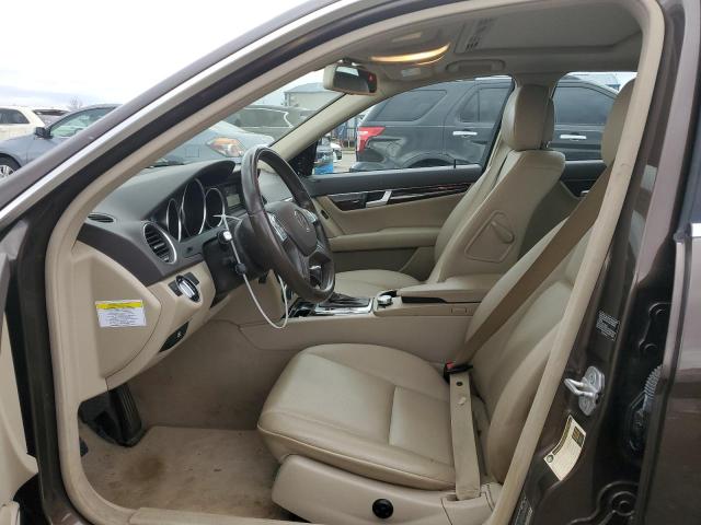 WDDGF8AB8DR290426 - 2013 MERCEDES-BENZ C 300 4MATIC BROWN photo 7