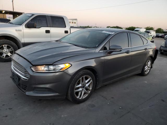 3FA6P0HRXDR222095 - 2013 FORD FUSION SE GRAY photo 1