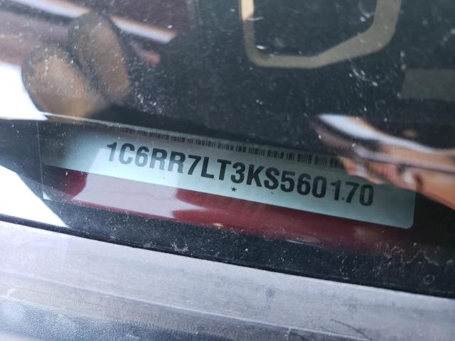 1C6RR7LT3KS560170 - 2019 RAM 1500 CLASS SLT 红色 照片 13
