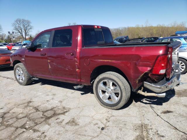 1C6RR7LT3KS560170 - 2019 RAM 1500 CLASS SLT RED photo 2