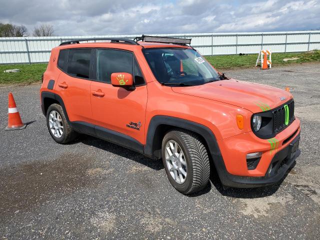 ZACNJABB9KPK87677 - 2019 JEEP RENEGADE LATITUDE ORANGE photo 4