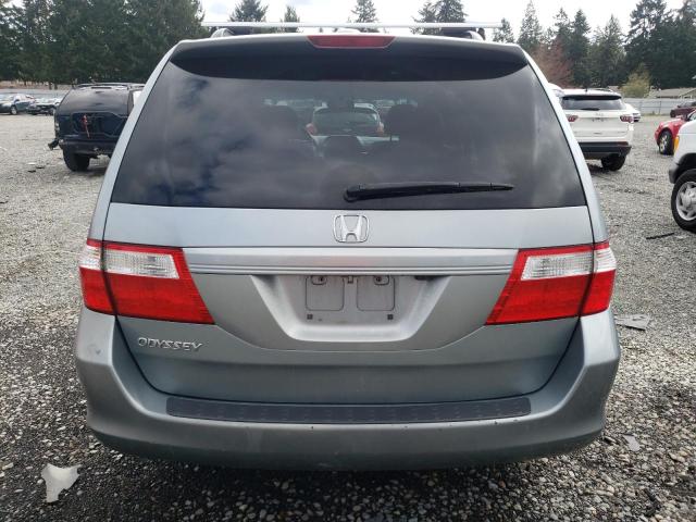 5FNRL38716B033567 - 2006 HONDA ODYSSEY EXL TEAL photo 6