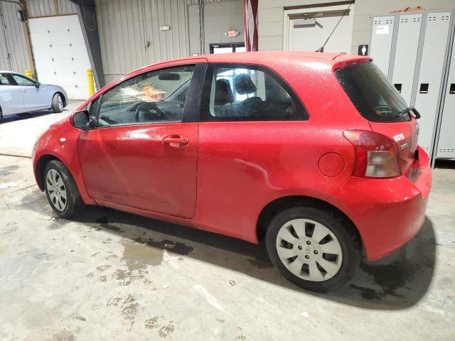 JTDJT903185209787 - 2008 TOYOTA YARIS RED photo 2