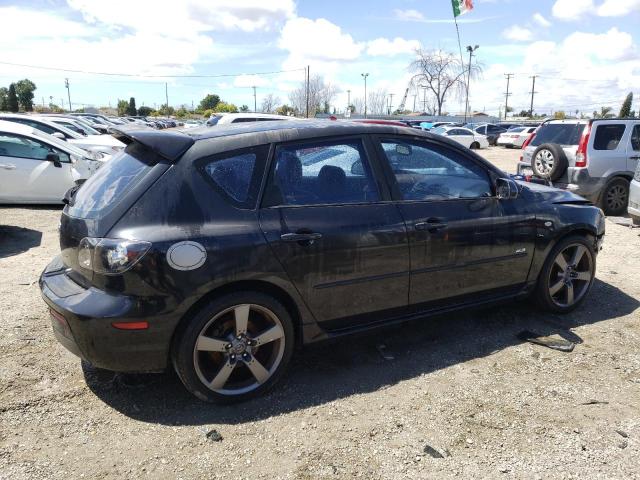 JM1BK344881865158 - 2008 MAZDA 3 HATCHBACK BLACK photo 3