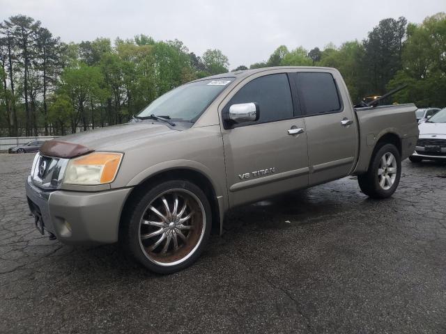 1N6BA07D38N301811 - 2008 NISSAN TITAN XE TAN photo 1