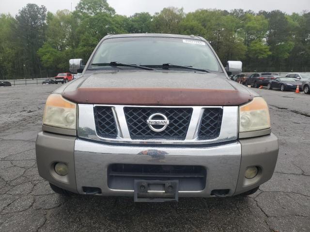 1N6BA07D38N301811 - 2008 NISSAN TITAN XE TAN photo 5