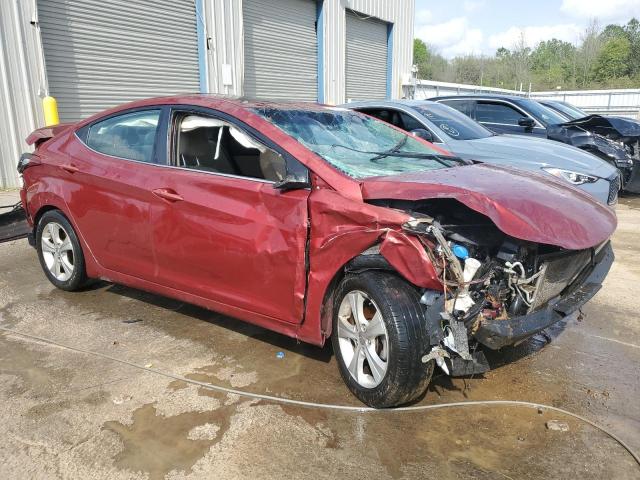 5NPDH4AE0GH778324 - 2016 HYUNDAI ELANTRA SE RED photo 4