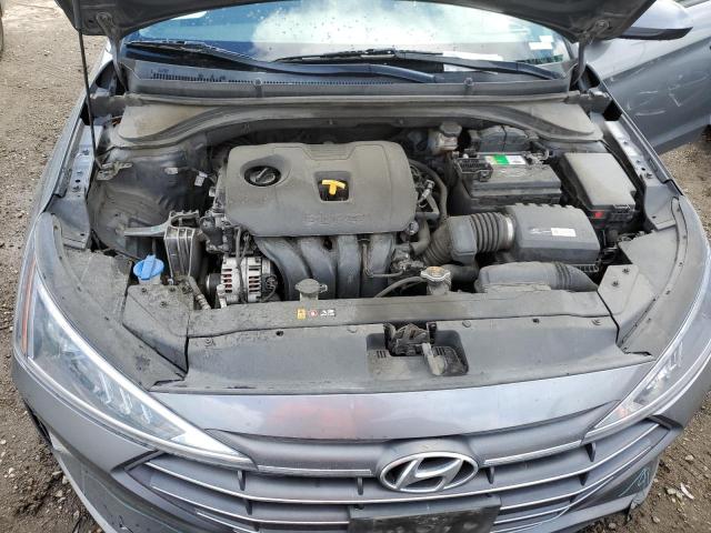 5NPD74LF9KH476130 - 2019 HYUNDAI ELANTRA SE GRAY photo 11