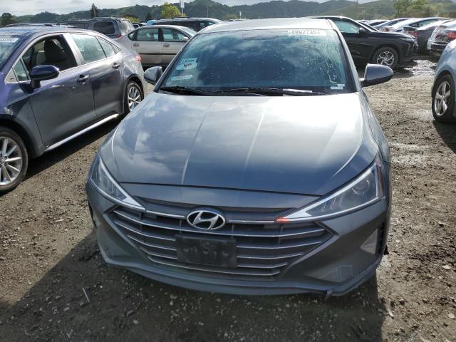 5NPD74LF9KH476130 - 2019 HYUNDAI ELANTRA SE GRAY photo 5