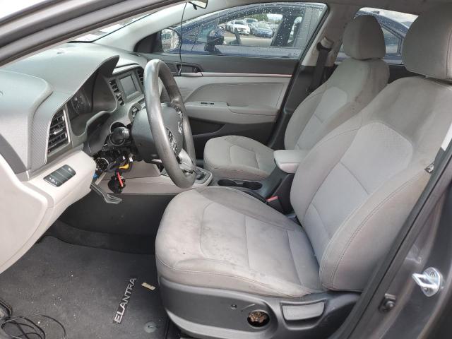 5NPD74LF9KH476130 - 2019 HYUNDAI ELANTRA SE GRAY photo 7