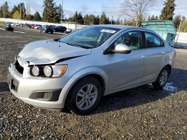 1G1JC5SG7D4175484 - 2013 CHEVROLET SONIC LT SILVER photo 1