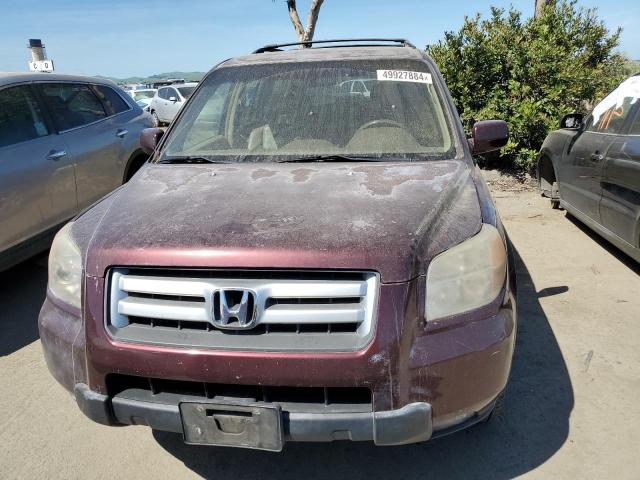 5FNYF28568B020912 - 2008 HONDA PILOT EXL MAROON photo 5