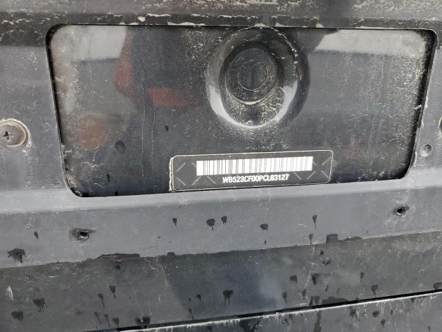 WB523CF00PCL83127 - 2023 BMW IX XDRIVE50 BLACK photo 12