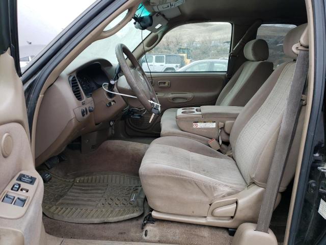 5TBRT34134S453074 - 2004 TOYOTA TUNDRA ACCESS CAB SR5 BLACK photo 7