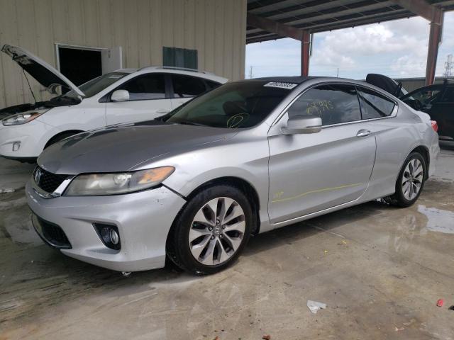 1HGCT1B8XFA004557 - 2015 HONDA ACCORD EXL GRAY photo 1