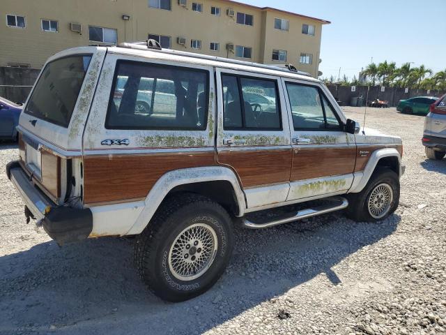 1J4FN78SXML622775 - 1991 JEEP CHEROKEE BRIARWOOD WHITE photo 3