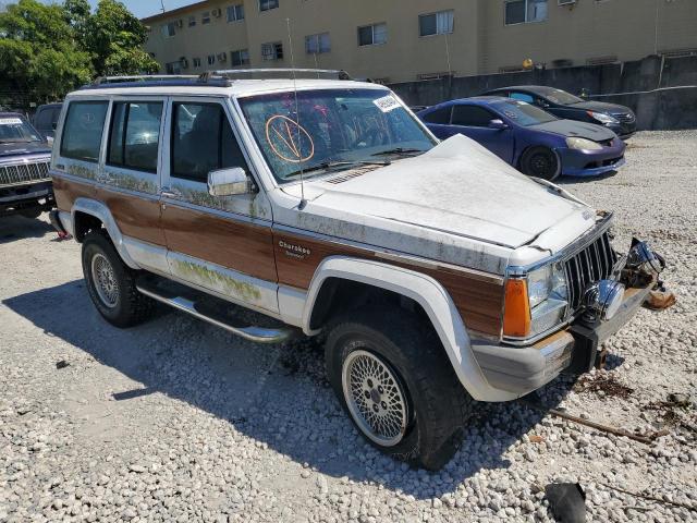 1J4FN78SXML622775 - 1991 JEEP CHEROKEE BRIARWOOD WHITE photo 4