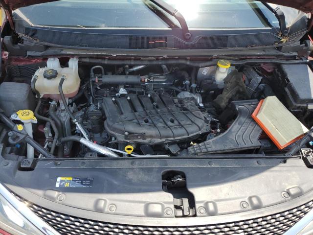 2C4RC1BG9KR710683 - 2019 CHRYSLER PACIFICA TOURING L ბურგუნდია ფოტო 12
