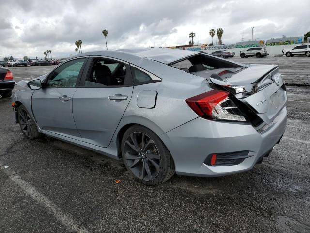 19XFC2F8XKE200789 - 2019 HONDA CIVIC SPORT SILVER photo 2