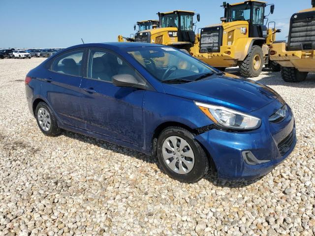 KMHCT4AE5FU908852 - 2015 HYUNDAI ACCENT GLS BLUE photo 4