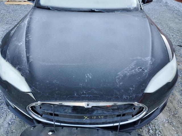 5YJSA1H18EFP57035 - 2014 TESLA MODEL S BLACK photo 11