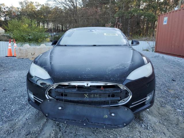 5YJSA1H18EFP57035 - 2014 TESLA MODEL S BLACK photo 5