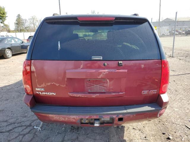 1GKFK13017R286344 - 2007 GMC YUKON RED photo 6