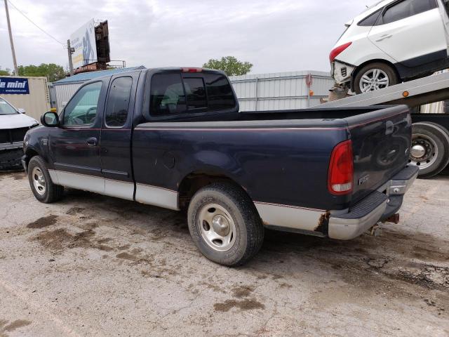 1FTRX17L2XKB93811 - 1999 FORD F-150 BLUE photo 2