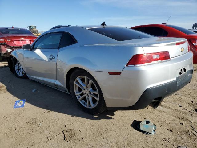 2G1FA1E35E9169369 - 2014 CHEVROLET CAMARO LS SILVER photo 2