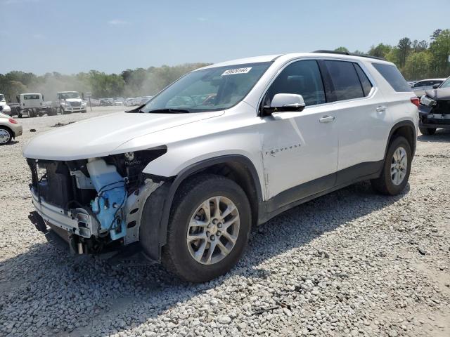 1GNERGKW6LJ106447 - 2020 CHEVROLET TRAVERSE LT WHITE photo 1