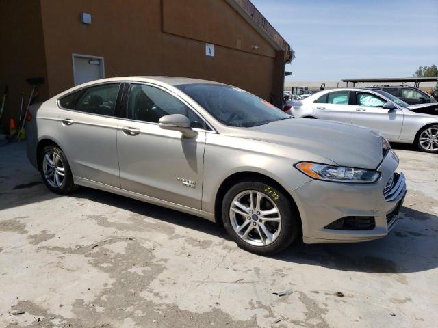 3FA6P0SU7FR206730 - 2015 FORD FUSION TITANIUM PHEV SILVER photo 4