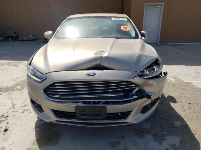 3FA6P0SU7FR206730 - 2015 FORD FUSION TITANIUM PHEV SILVER photo 5