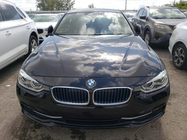 WBA8E1C59JA756906 - 2018 BMW 330E BLACK photo 5