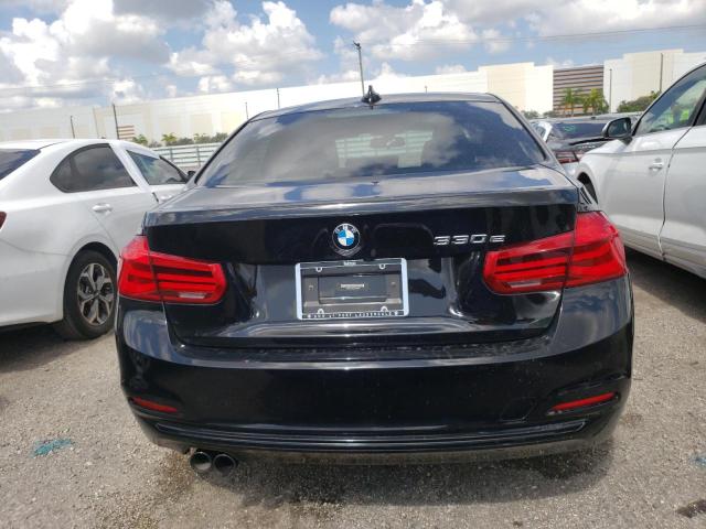 WBA8E1C59JA756906 - 2018 BMW 330E BLACK photo 6