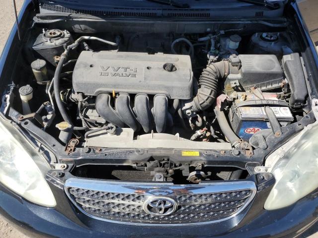 2T1BR32E35C853370 - 2005 TOYOTA COROLLA CE BLACK photo 11