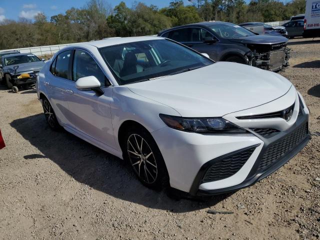 4T1G11AK5PU100627 - 2023 TOYOTA CAMRY SE NIGHT SHADE WHITE photo 4