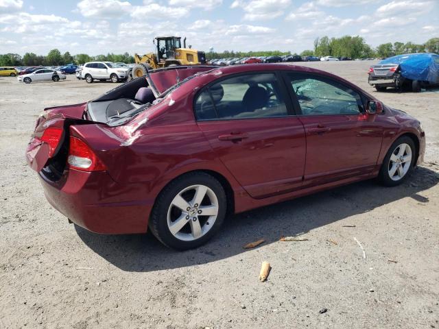 19XFA1F60BE013754 - 2011 HONDA CIVIC LX-S Bordeaux photo 3