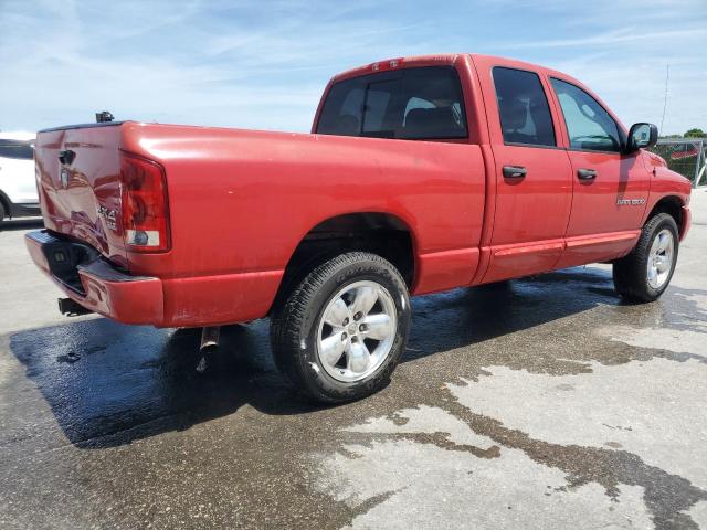 1D7HU18D45S208260 - 2005 DODGE RAM 1500 ST RED photo 3