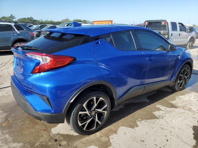 JTNKHMBX3L1080102 - 2020 TOYOTA C-HR XLE BLUE photo 3