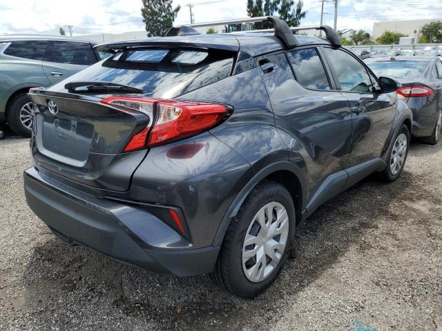 JTNKHMBX6L1082121 - 2020 TOYOTA C-HR XLE GRAY photo 3