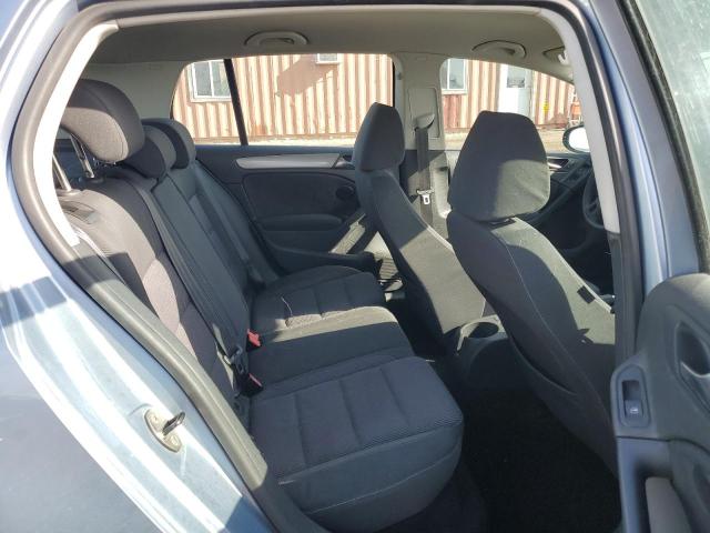 WVWDA7AJ6AW395525 - 2010 VOLKSWAGEN GOLF BLUE photo 10